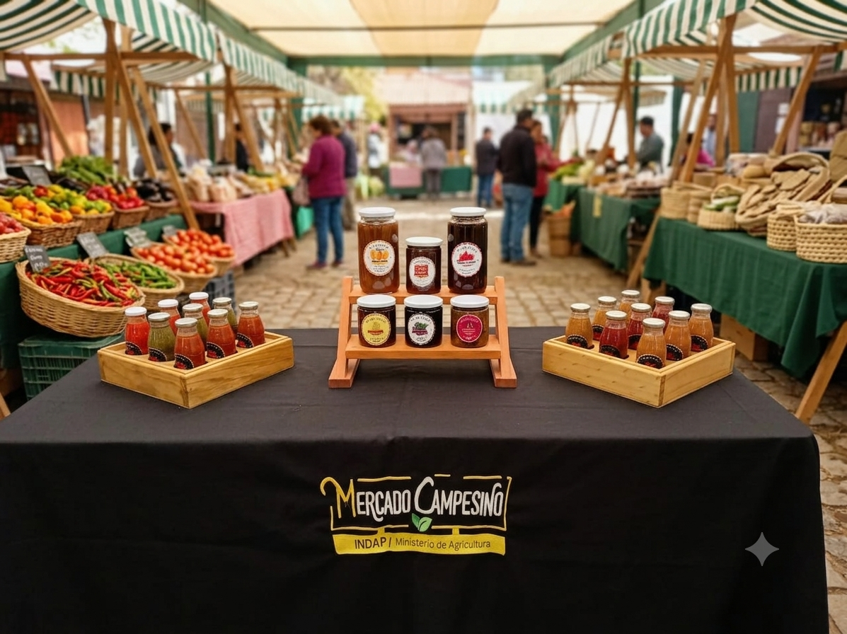 Ubema en Feria Campesina — Mercado Campesino INDAP
