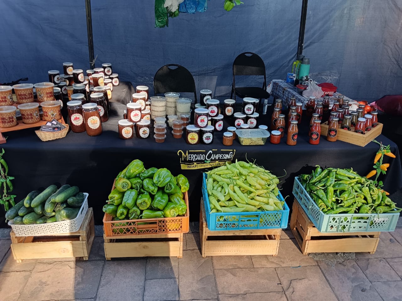 Ubema en feria — productos artesanales